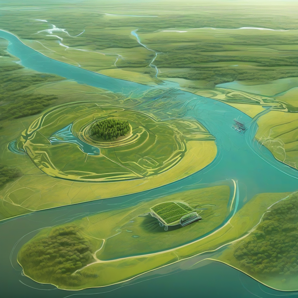 An Agricultural “Island” in the Saskatchewan River Delta
