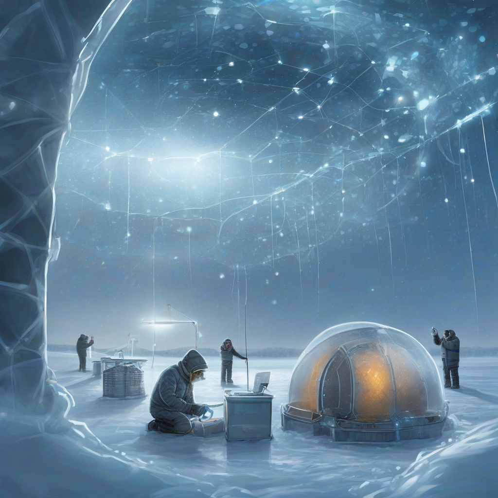 APOD: 2026 October 11 – Ice Fishing for Cosmic Neutrinos