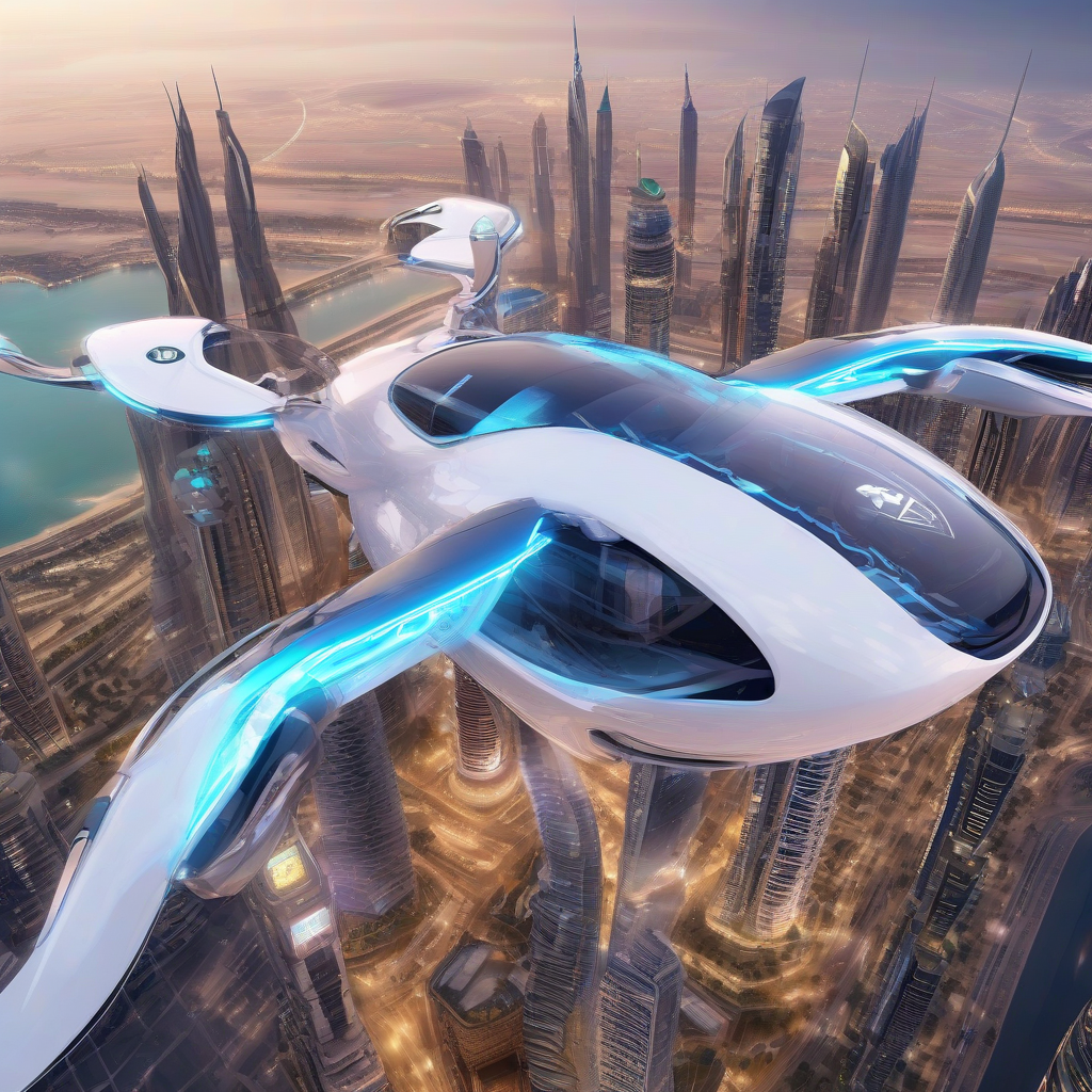 First Air Taxi Service to Launch in Dubai in 2026