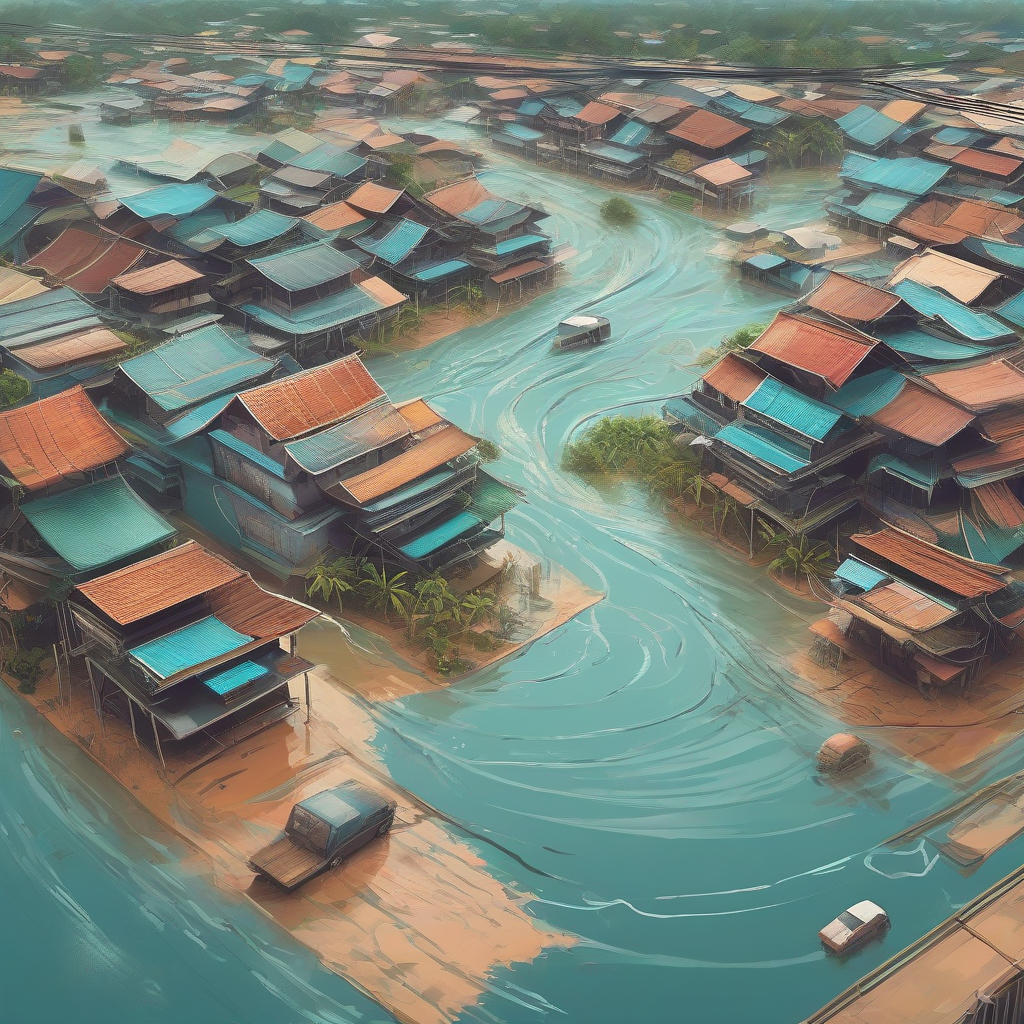 Floodwaters Overwhelm Thailand