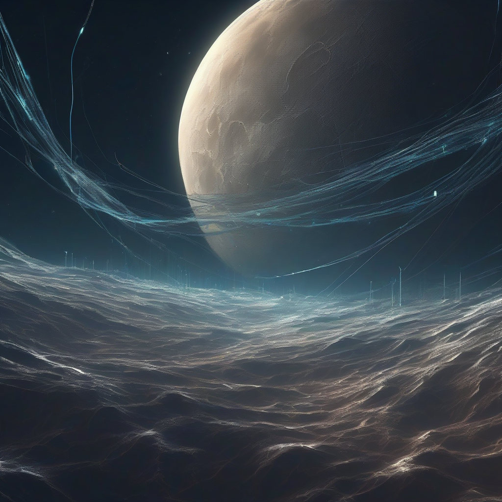 Good news for lunar bases? Earth's atmosphere leaks all the way out to the moon
