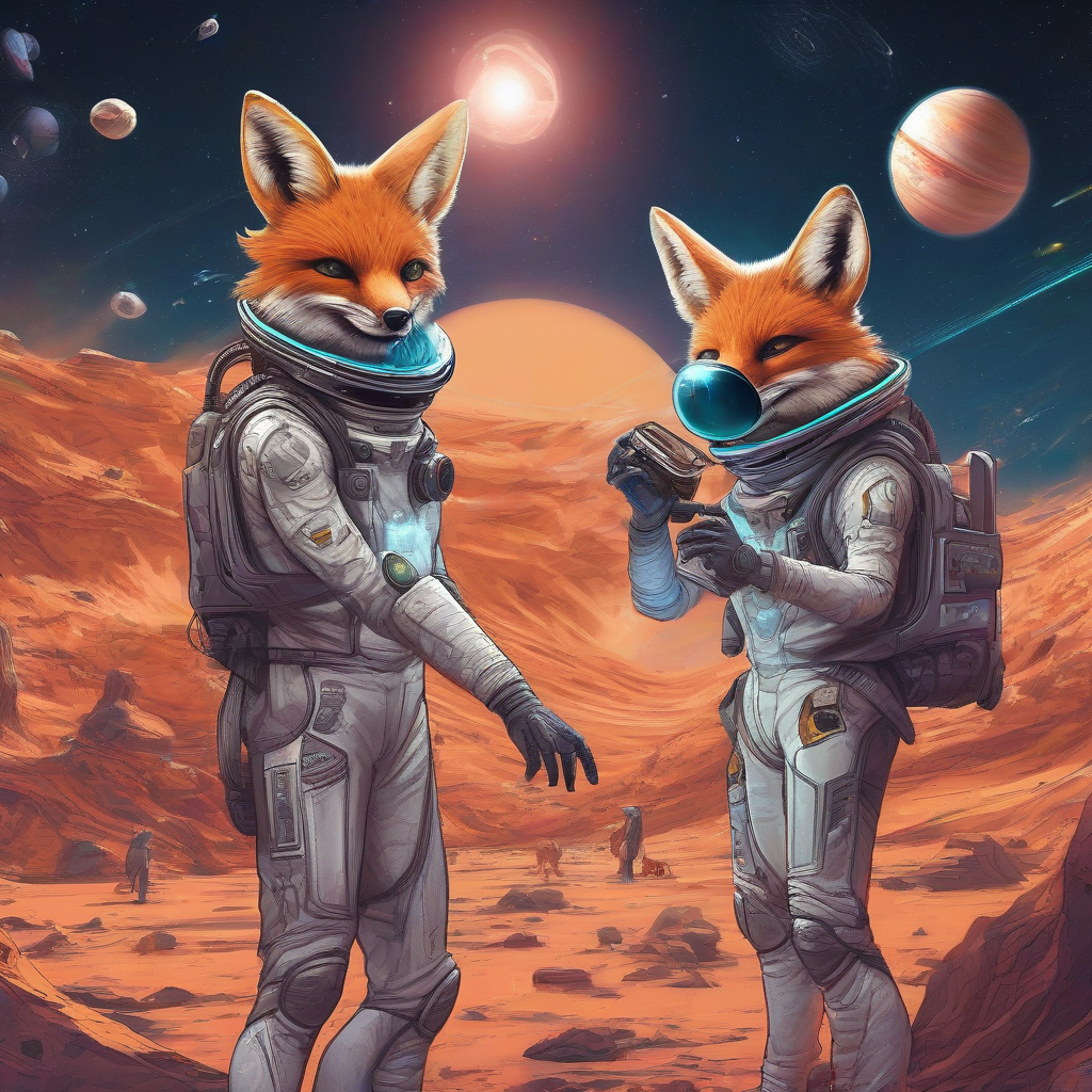 Interstellar Arc Serves Up Alien Foxes, Exoplanets, and VR Carl Sagan