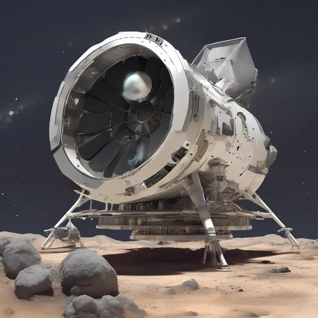 NASA Begins Moon Mission Plume-Surface Interaction Tests