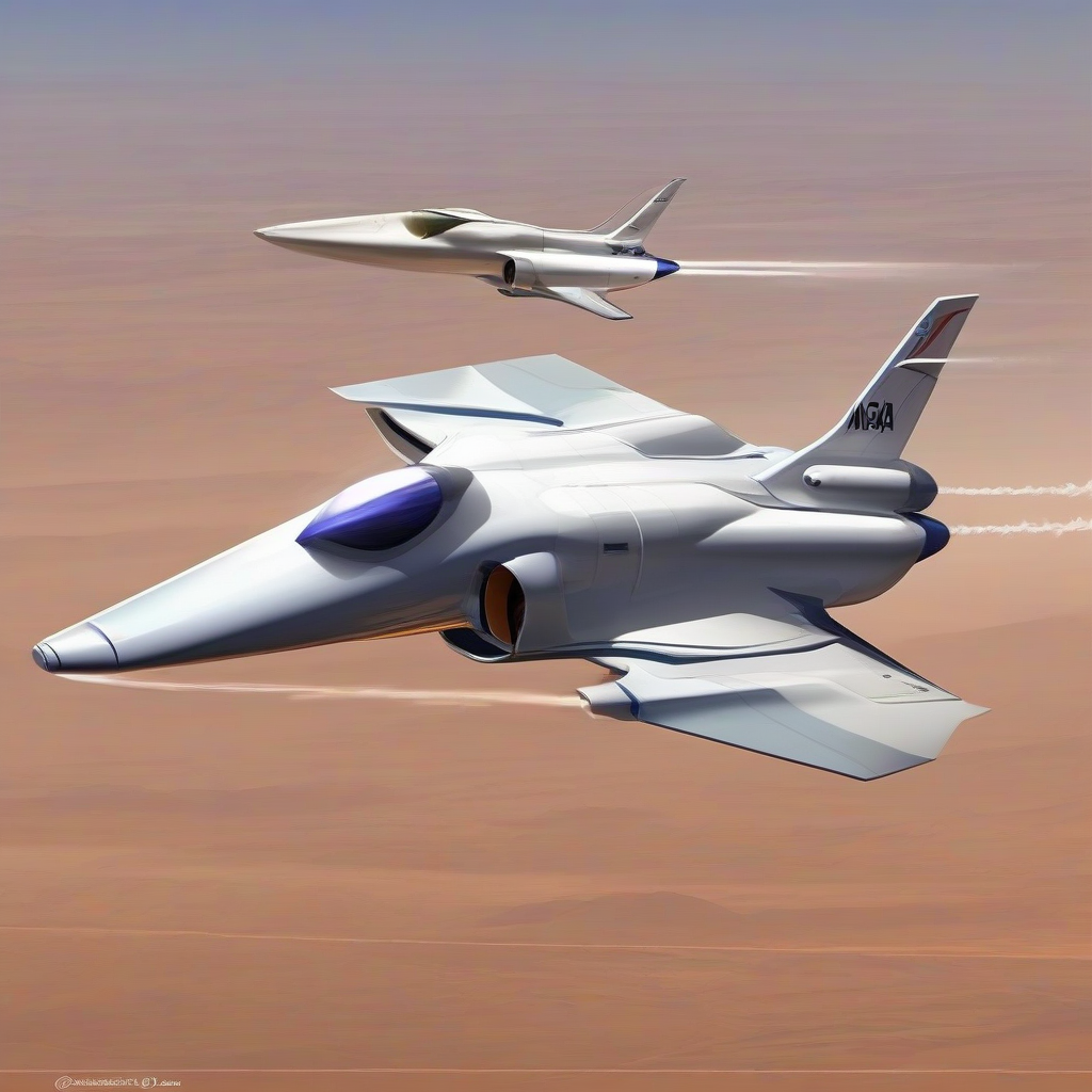 NASA Chase Aircraft Ensures X-59's Safety in Flight