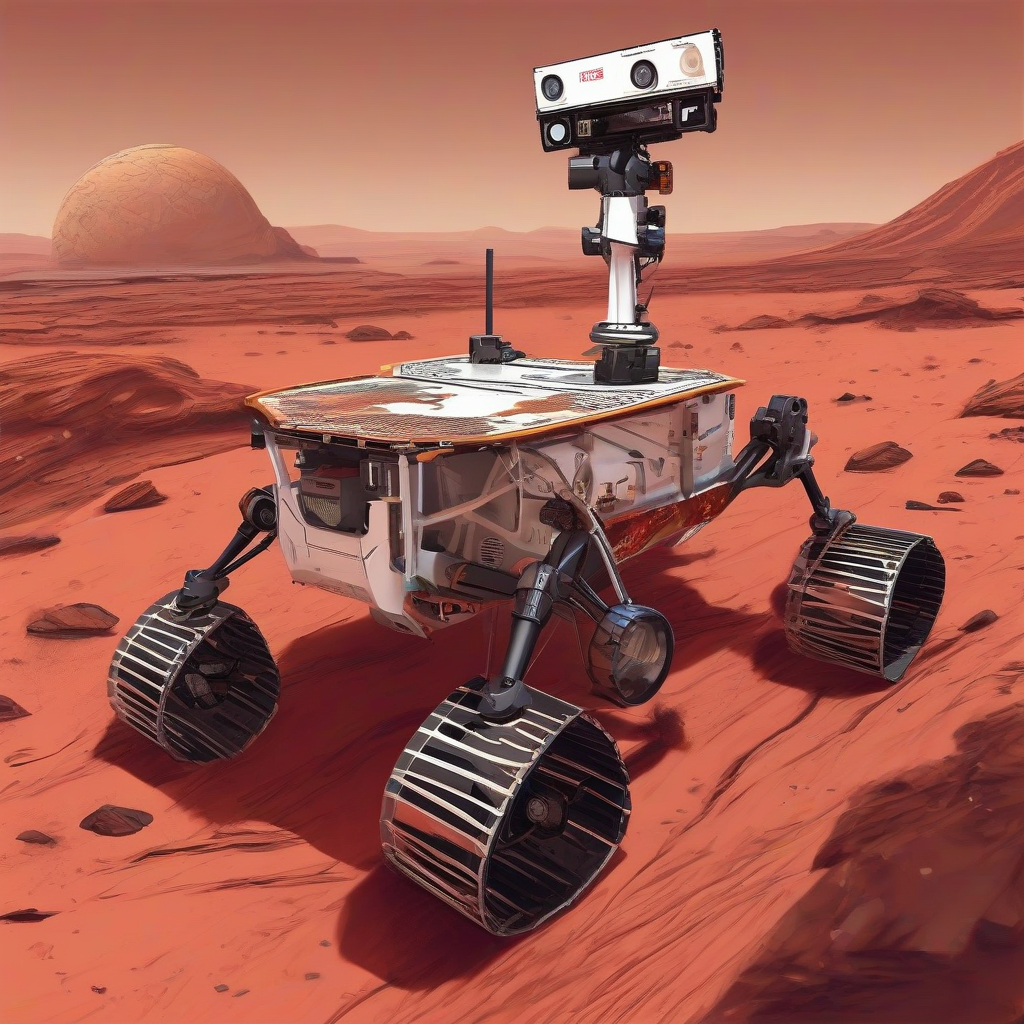 NASA's Perseverance Mars rover completes its 1st drive planned by AI