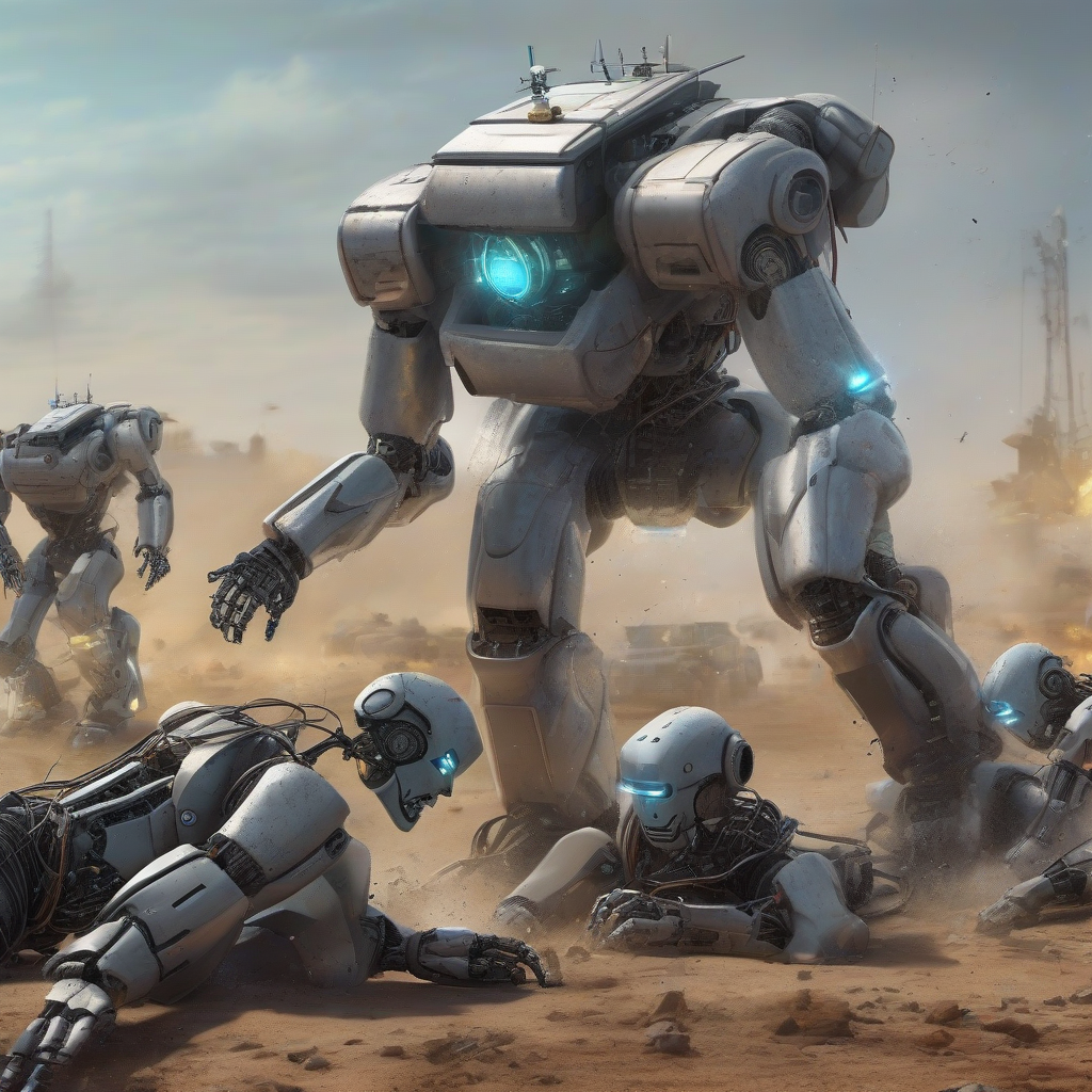 Teams of Robots Compete to Save Lives on the Battlefield